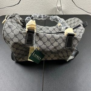 NEW Ralph Lauren Classic Satchel Purse